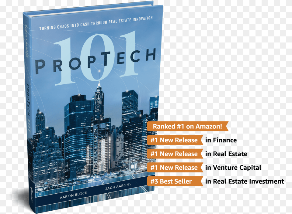 Front Cover With Amazon Seals 01 Proptech, Advertisement, Poster, Metropolis, Urban Png Image
