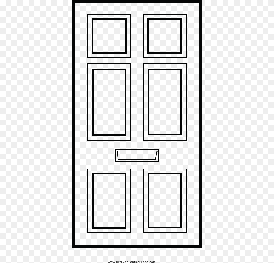 Front Door Coloring, Cross, Symbol Png Image