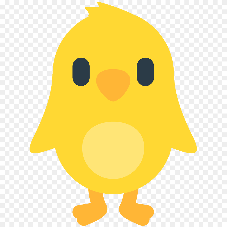 Front Facing Baby Chick Emoji Clipart Free Png Download