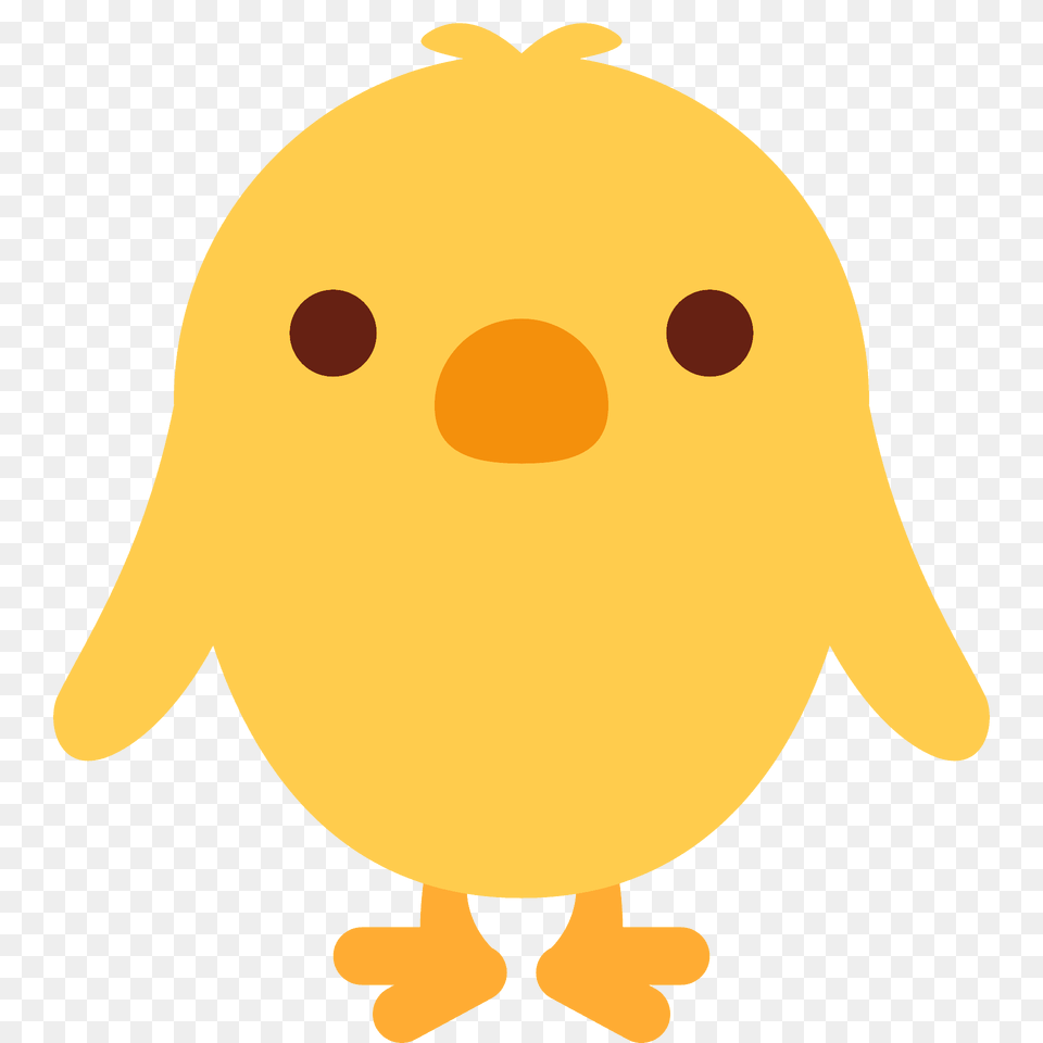 Front Facing Baby Chick Emoji Clipart, Astronomy, Moon, Nature, Night Free Png Download