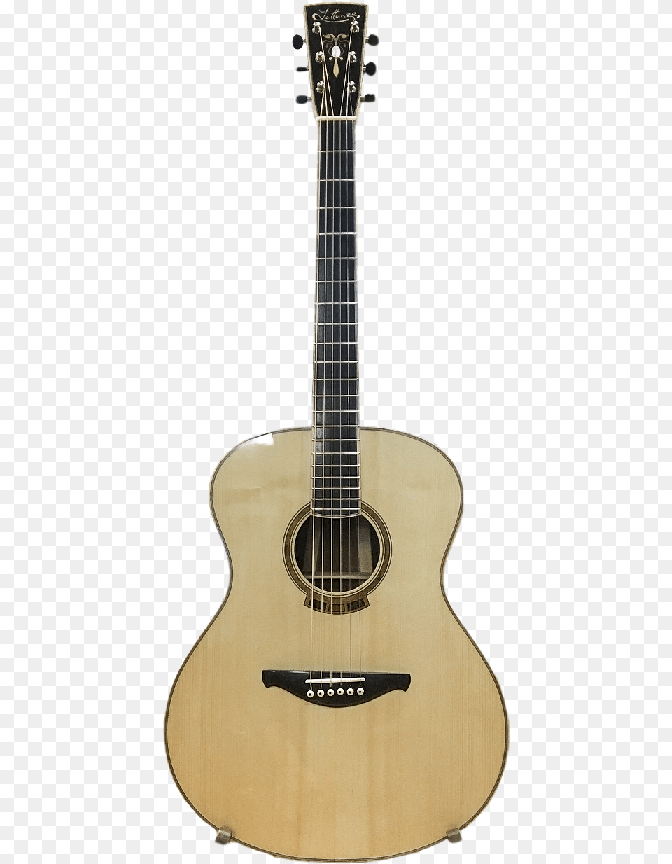 Front Full 1 Parlor Guitar Slotted Headstock, Musical Instrument Free Png