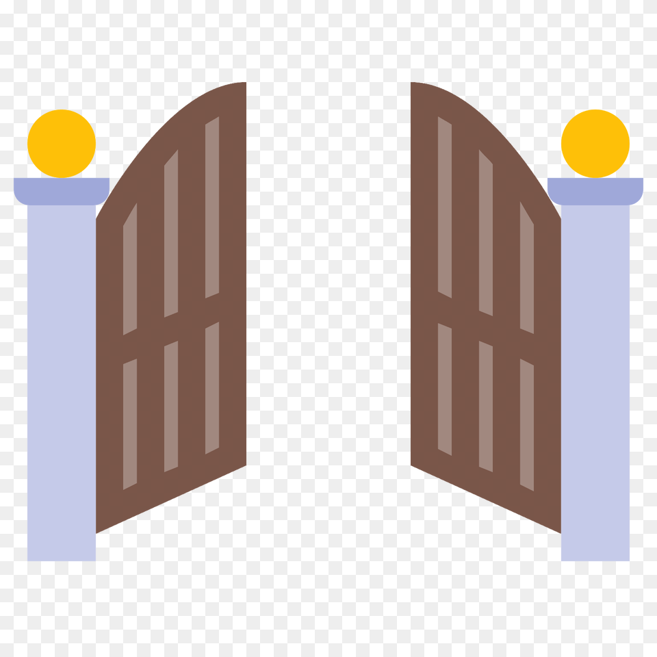 Front Gate Open Icon, Arch, Architecture, Door Free Transparent Png