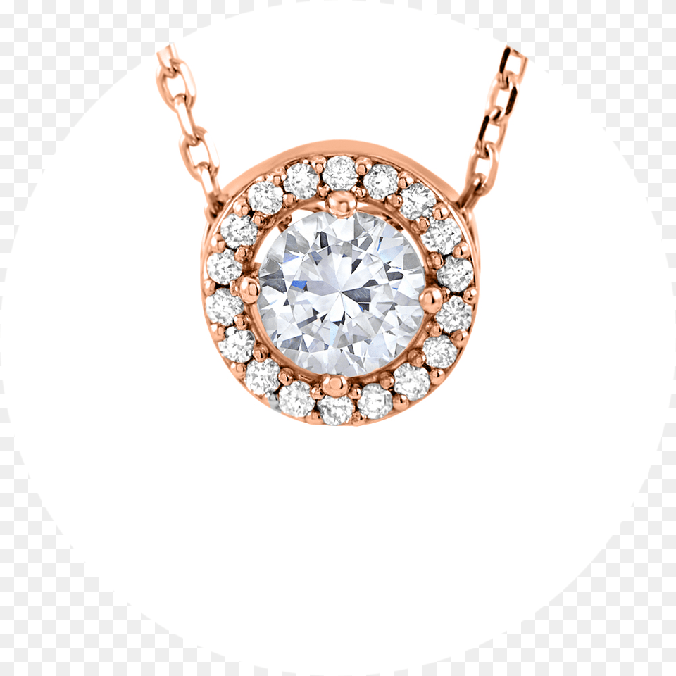 Front Halo Necklace, Accessories, Diamond, Gemstone, Jewelry Free Transparent Png