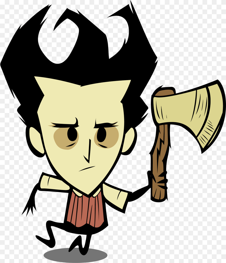 Front Http Static Gamespot Comuploadso3017 Don Don T Starve Wilson Run, People, Person, Baby, Face Free Png