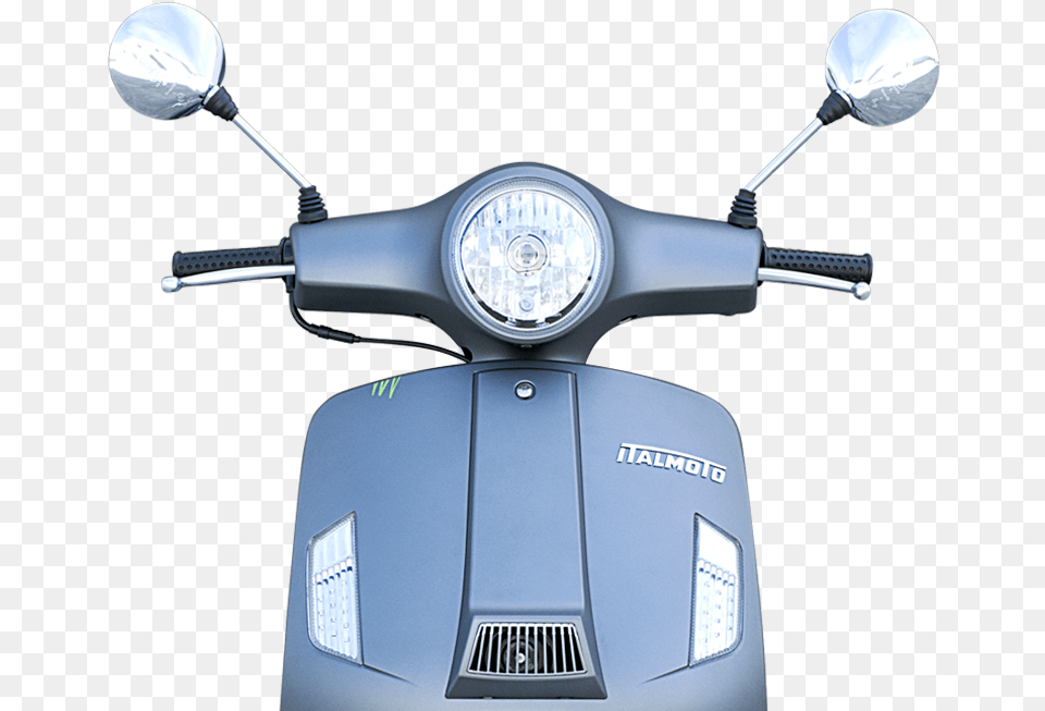 Front Image Of Scooter, Transportation, Vehicle, Motorcycle, Headlight Free Png Download