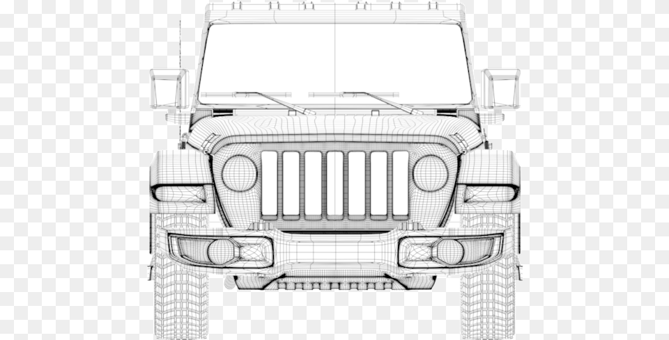 Front Jeep Wrangler, Car, Transportation, Vehicle Free Png Download