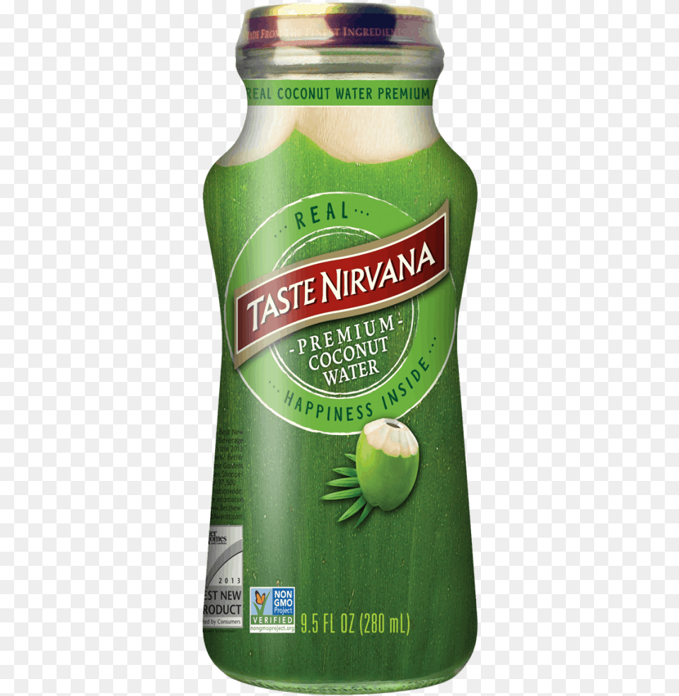 Front Label Image Of Real Coconut Water Drink, Alcohol, Beer, Beverage, Food Png