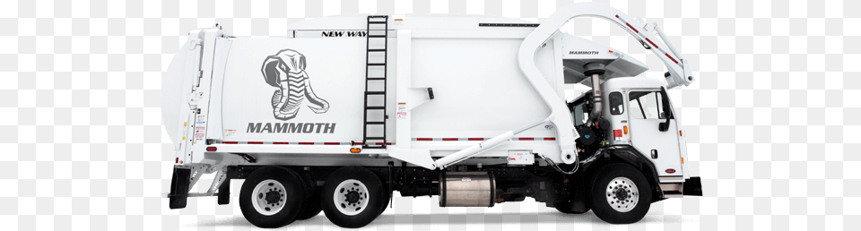 Front Loader Garbage Truck With Curotto Can, Transportation, Vehicle, Moving Van, Van Free Png Download