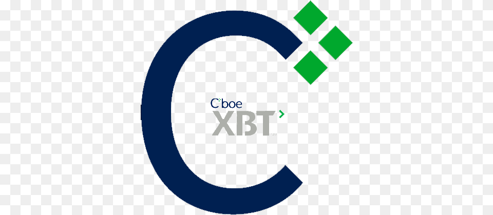 Front Month Contracts Dominate Bitcoin Futures Debut Cboe Xbt, Logo Free Transparent Png