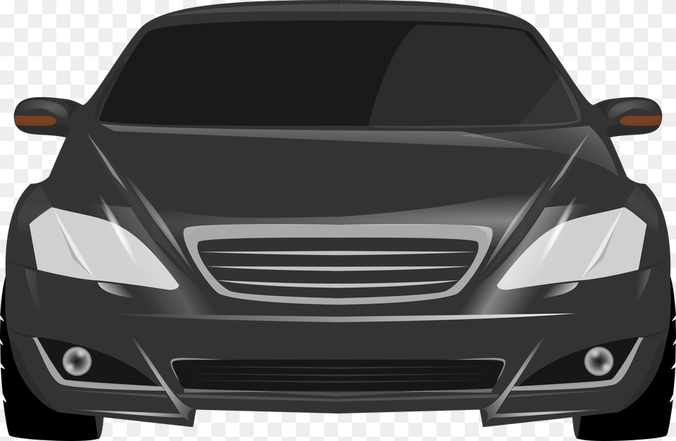 Front Of Car Clipart Car Front Vector, Sedan, Transportation, Vehicle, Bumper Free Png Download