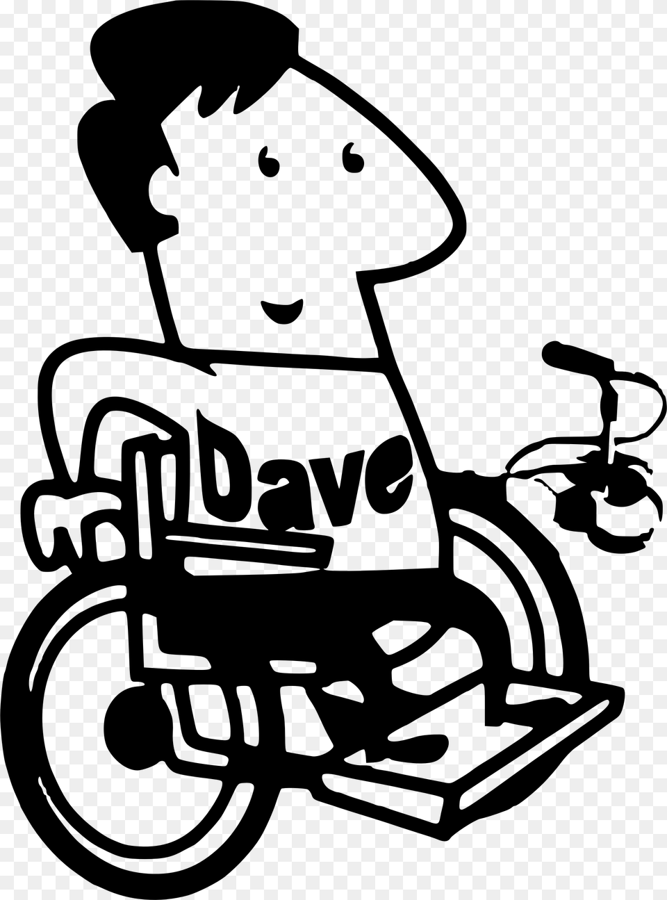 Front Of Wheelchair Clipart, Gray Png Image