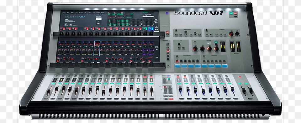 Front Original Soundcraft, Indoors, Room, Studio, Amplifier Free Png Download