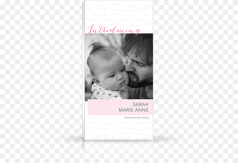 Front Photo Book Cover Designed For Newborn Baby And Toddler, Portrait, Face, Head, Photography Png