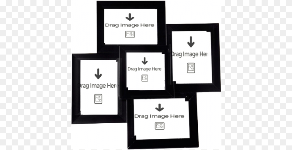 Front Template Collage Frame Party, Text Png Image