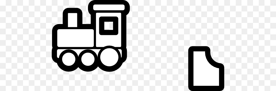 Front Train Engine Clip Art Simple Train Line Drawing, Stencil, Text Free Png