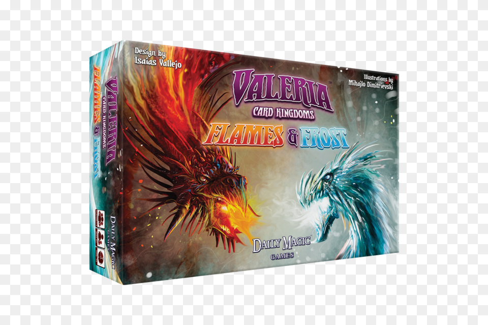 Front Valeria Card Kingdoms Expansion Pack, Book, Publication, Fireworks, Animal Png Image