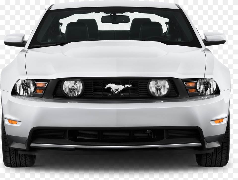 Front View Muscle Car Grill Ford Mustang 2012 Front, Coupe, Vehicle, Transportation, Sports Car Png