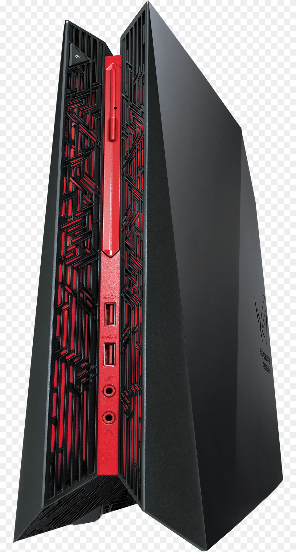 Front View Of The Asus G20cb Asus Republic Of Gamers Desktop, Computer, Electronics, Hardware, Computer Hardware Free Png