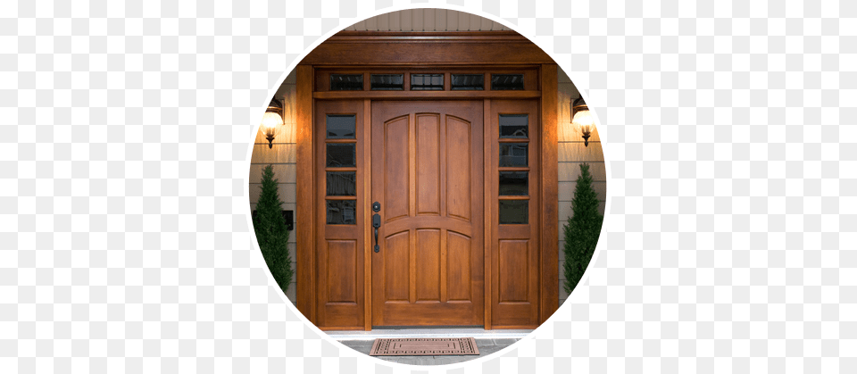 Front Wood Door Golden Brown Door Color, Hardwood, Plant, Stained Wood, Indoors Png