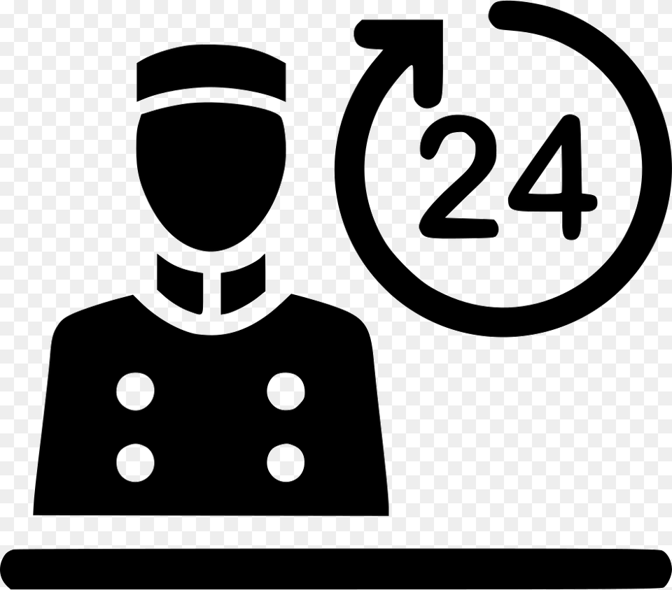 Frontdesk Security Guard Symbol, Stencil, Text, Number Free Transparent Png
