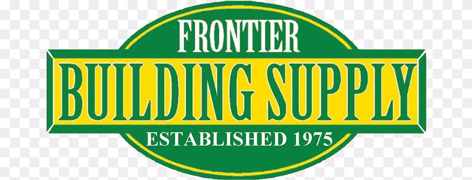 Frontier Building Supply, Logo Free Transparent Png