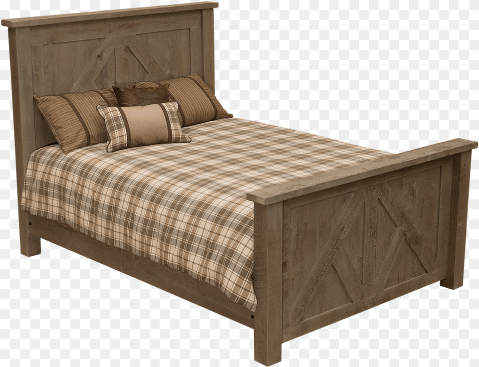 Frontier Timber Frame Bed Bed, Furniture Free Transparent Png