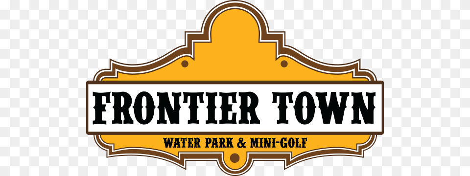 Frontier Town Waterpark And Mini Golf Frontier Town Rv Resort Amp Campground, Text, Logo, First Aid Free Png Download