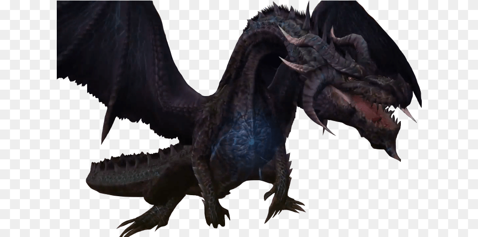 Frontiergen Fatalis Render Monster Hunter Black Fatalis, Dragon, Person Png