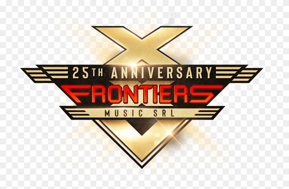 Frontiers Music Celebrates 25 Years Anniversary As A Label Language, Badge, Logo, Symbol Free Transparent Png