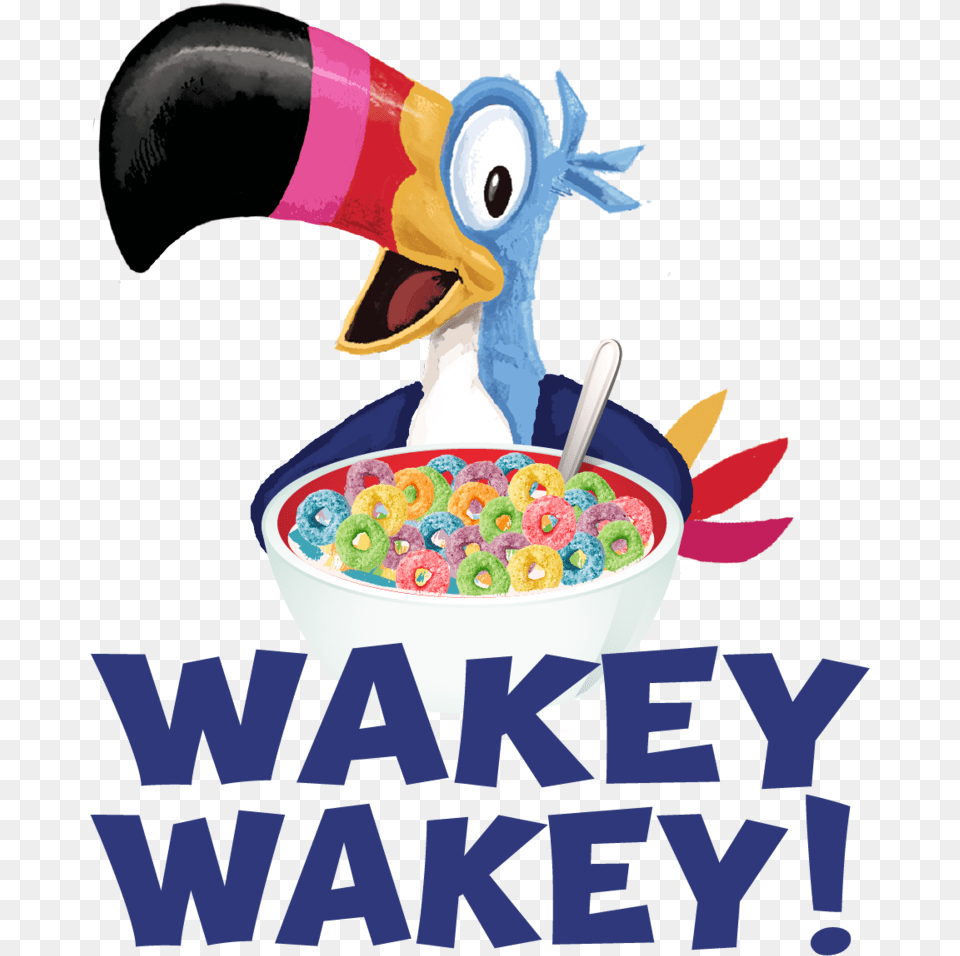 Frootloops S009 Toucan, Bowl, Food, Person Free Png