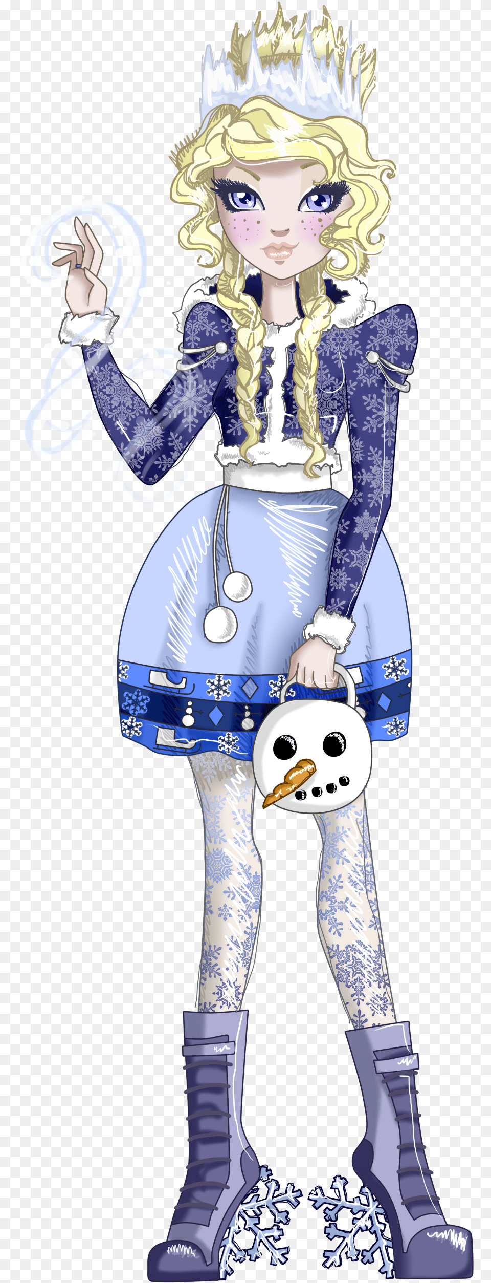 Frost Clipart I Am Ever After High Jackie Frost, Book, Comics, Publication, Adult Free Png