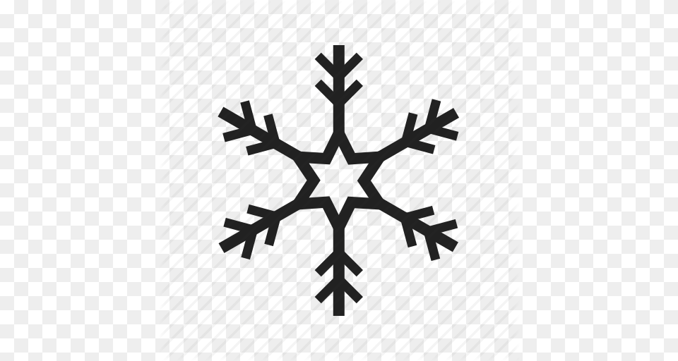 Frost Ice Snow Snowflake Snowflakes White Winter Icon, Nature, Outdoors, Cross, Symbol Png Image