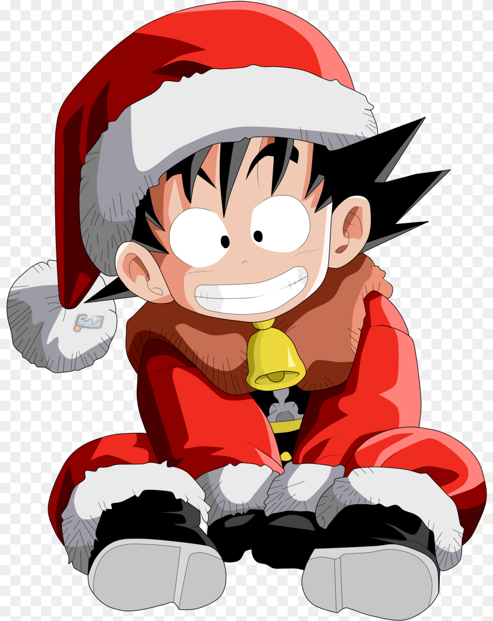 Frost Merry Christmas Kid Goku Merry Christmas, Baby, Person, Face, Head Free Transparent Png