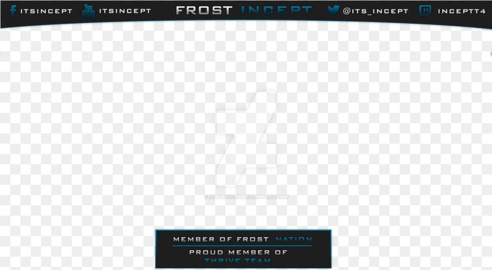 Frost Nation Twitch Overlay By Isacrificed Information, Text, File, Number, Symbol Free Png