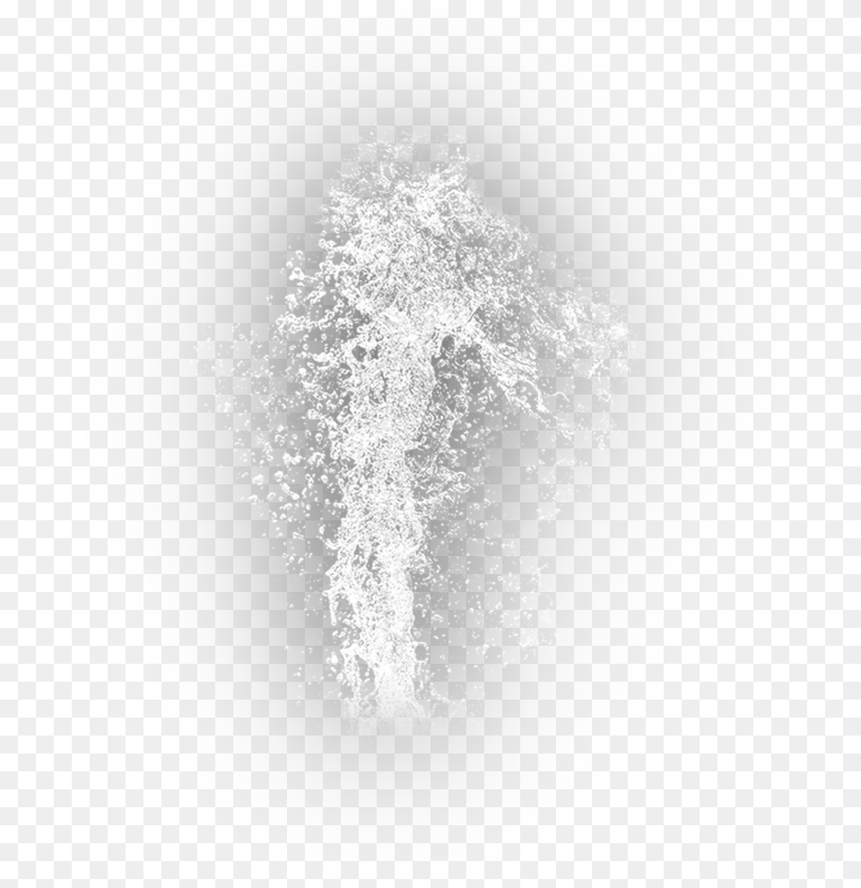 Frost Overlay Water Spout Silhouette, Nature, Outdoors, Astronomy Free Transparent Png