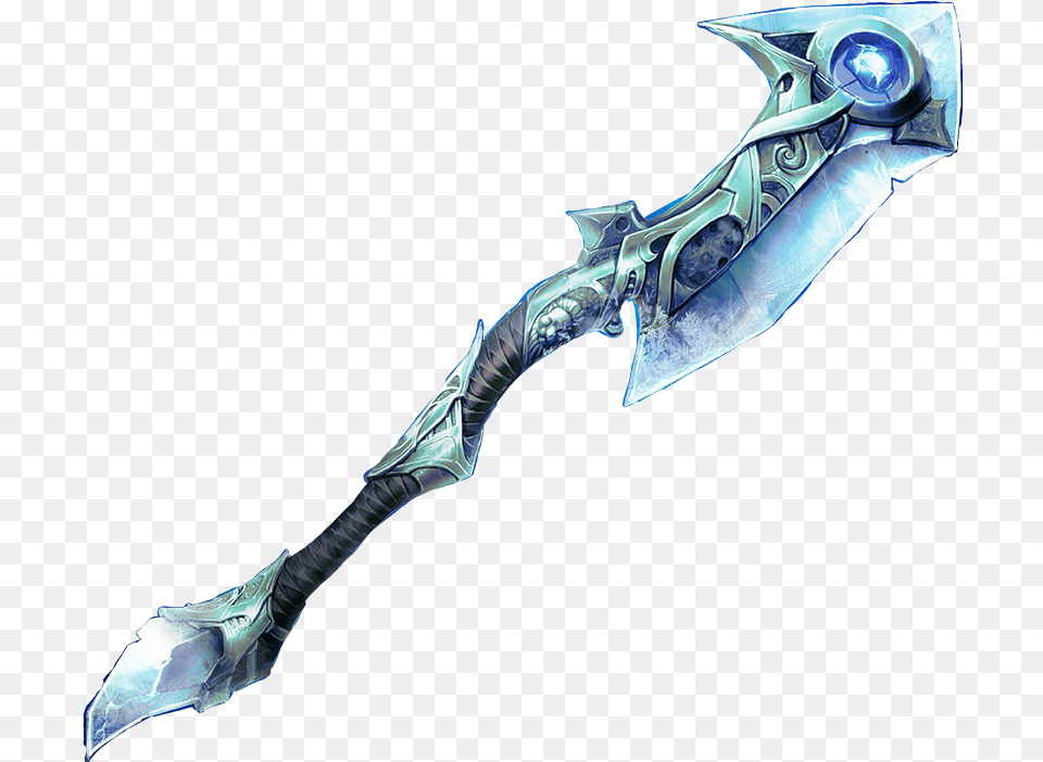 Frostburn Vainglory Sticker By N3th3r Kn1ght Frostburn Vainglory, Sword, Weapon, Blade, Dagger Png Image