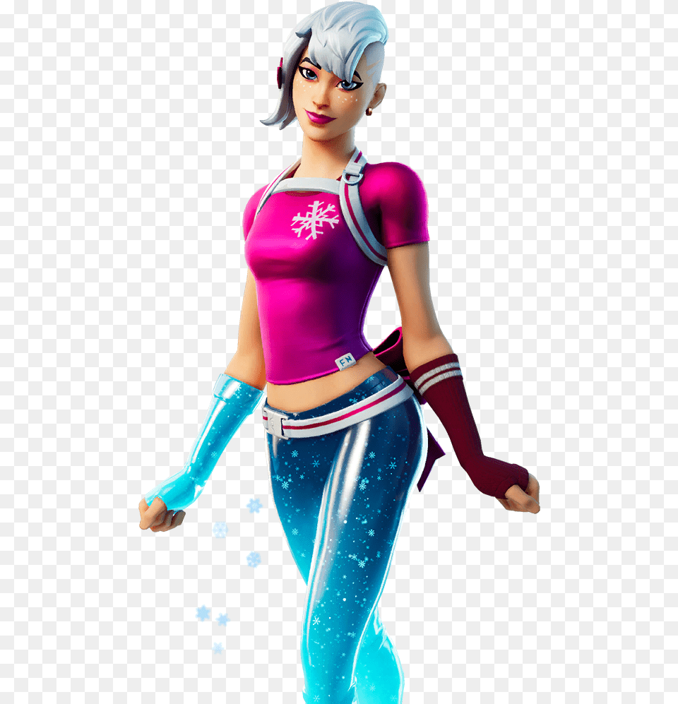 Frosted Flurry Skin Fortnite, Clothing, Costume, Person, Adult Free Png
