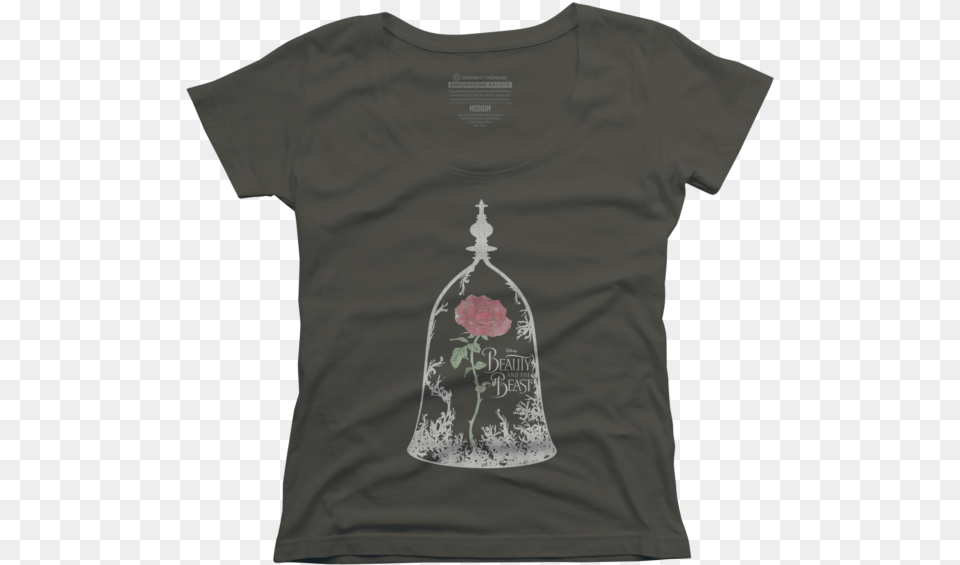 Frosted Rose T Shirt, Clothing, T-shirt, Chandelier, Lamp Free Transparent Png