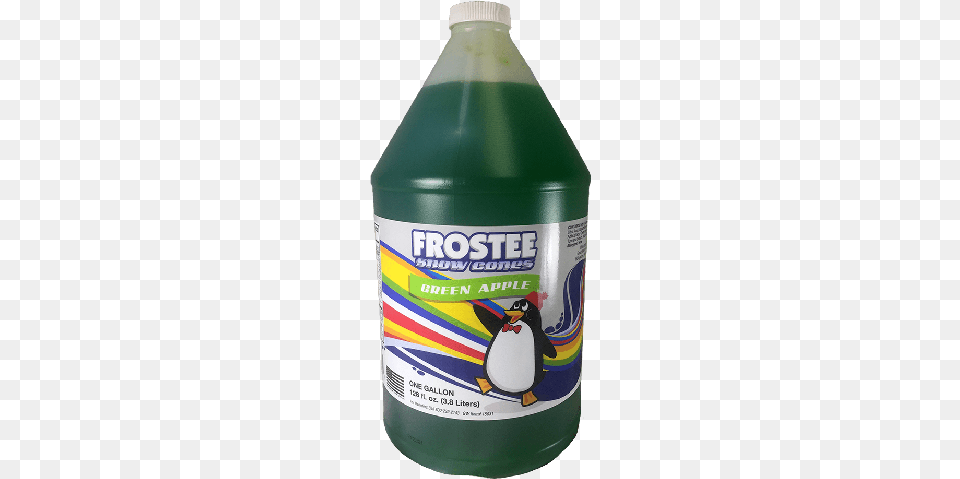 Frostee Snow Cone Green Apple Syrup 1 Gallon 4 Per Frostee Snow Cone Syrup Tiger39s Blood 128 Ounce Pack, Animal, Bird, Bottle, Penguin Png