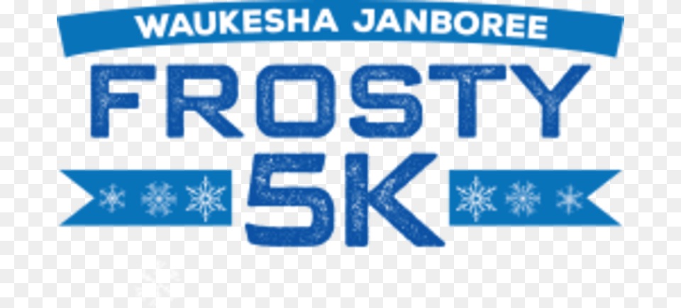Frosty Waukesha Wi Logo Majorelle Blue, Nature, Outdoors, Snow, Text Png Image
