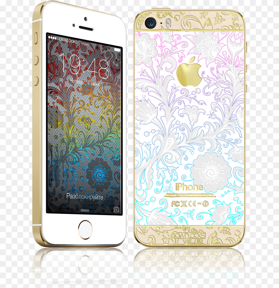 Frosty Patterns Of The Russian Winter Blossom On Iphone Iphone, Electronics, Mobile Phone, Phone Free Transparent Png