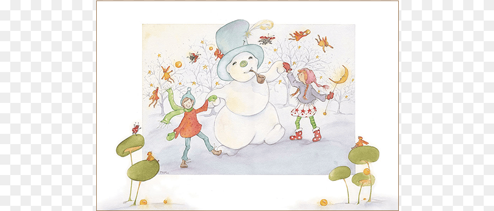 Frosty The Snowmen, Mail, Greeting Card, Envelope, Art Png Image
