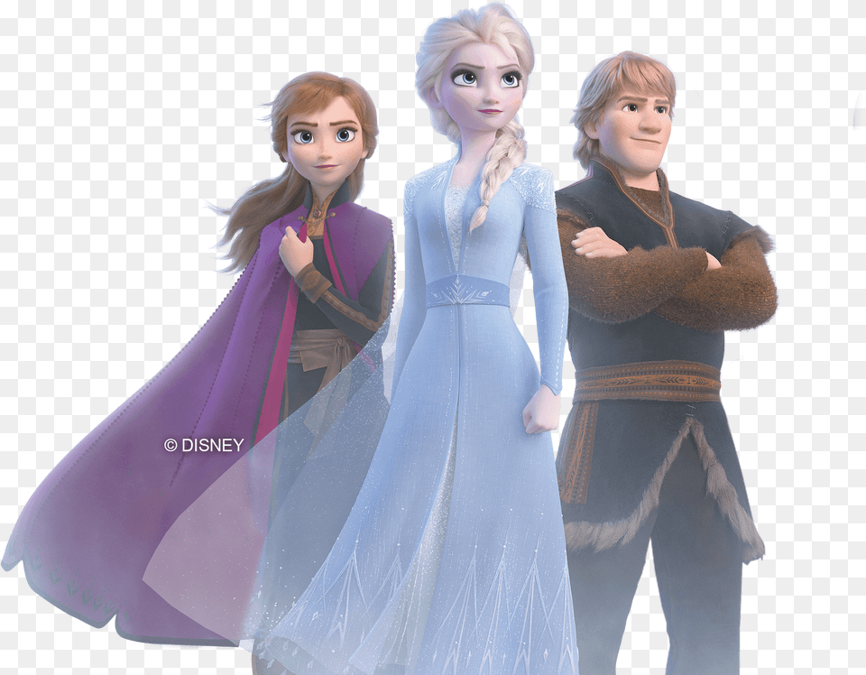 Frozen 2 Characters, Clothing, Dress, Doll, Toy Free Transparent Png