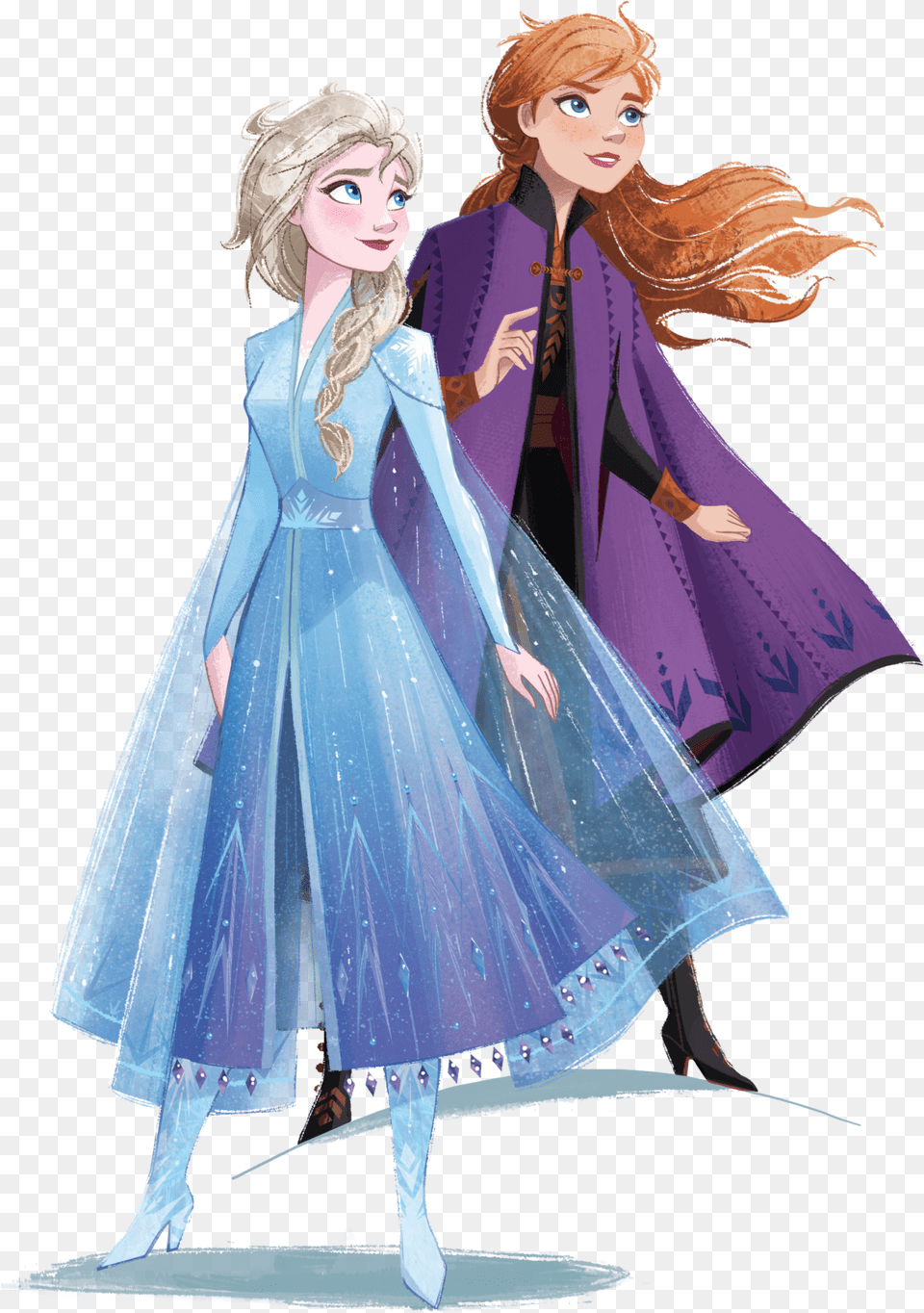 Frozen 2 Clipart Elsa Frozen 2 Clipart, Clothing, Dress, Gown, Fashion Free Png Download