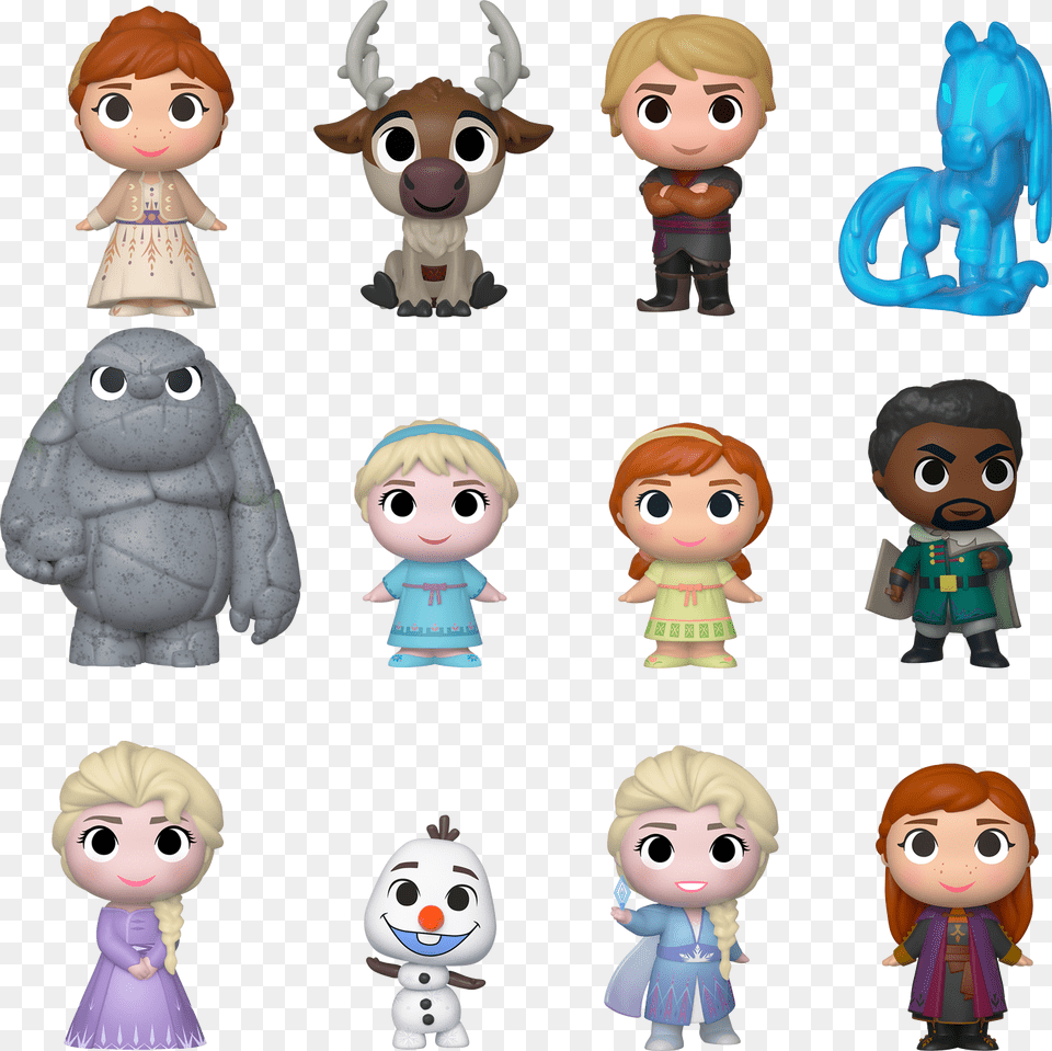 Frozen 2 Mystery Minis, Plush, Toy, Baby, Doll Free Png