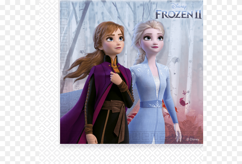 Frozen 2 Napkins, Clothing, Dress, Adult, Toy Free Png Download