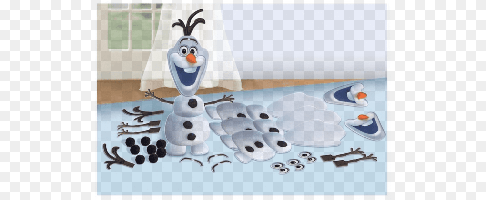 Frozen 2 Party Craft Kits Disney Frozen 2 Characters Olaf, Nature, Outdoors, Snow, Snowman Free Transparent Png