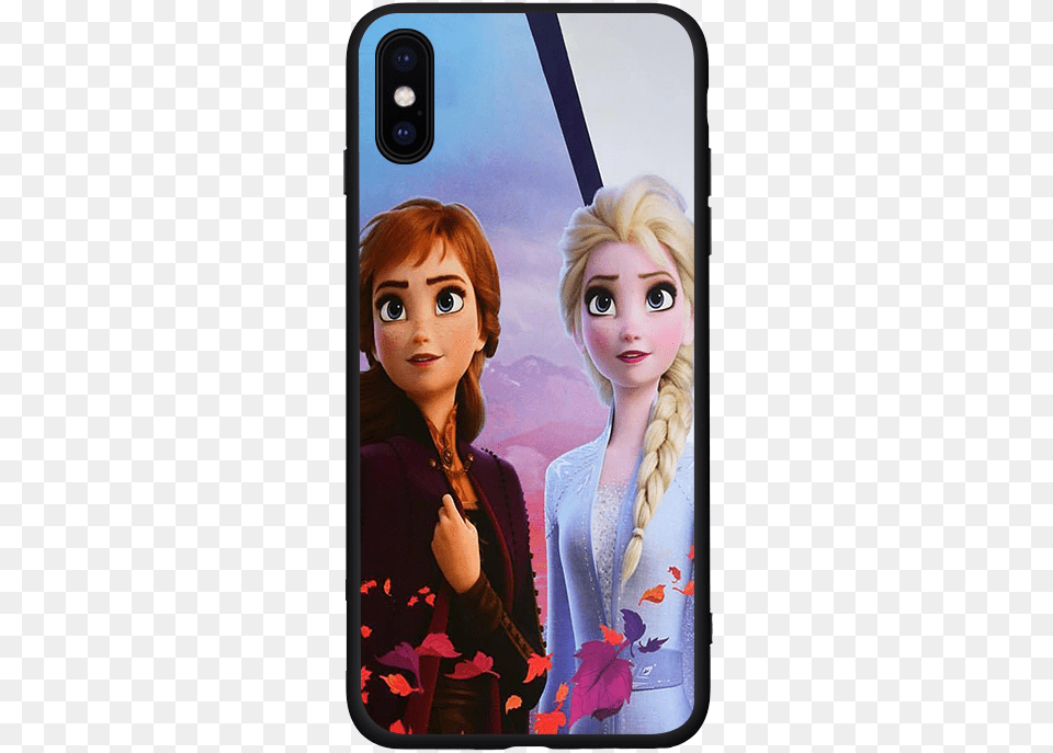 Frozen 2 Princess Elsa Anna Cute Olaf Black Tpu Case For Elsa Iphone 6 Cases, Adult, Person, Woman, Female Free Transparent Png