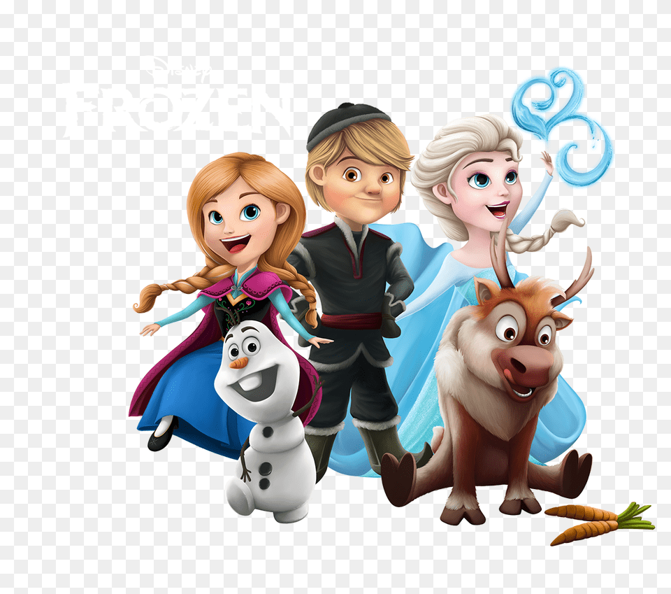 Frozen, Toy, Doll, Head, Person Png Image