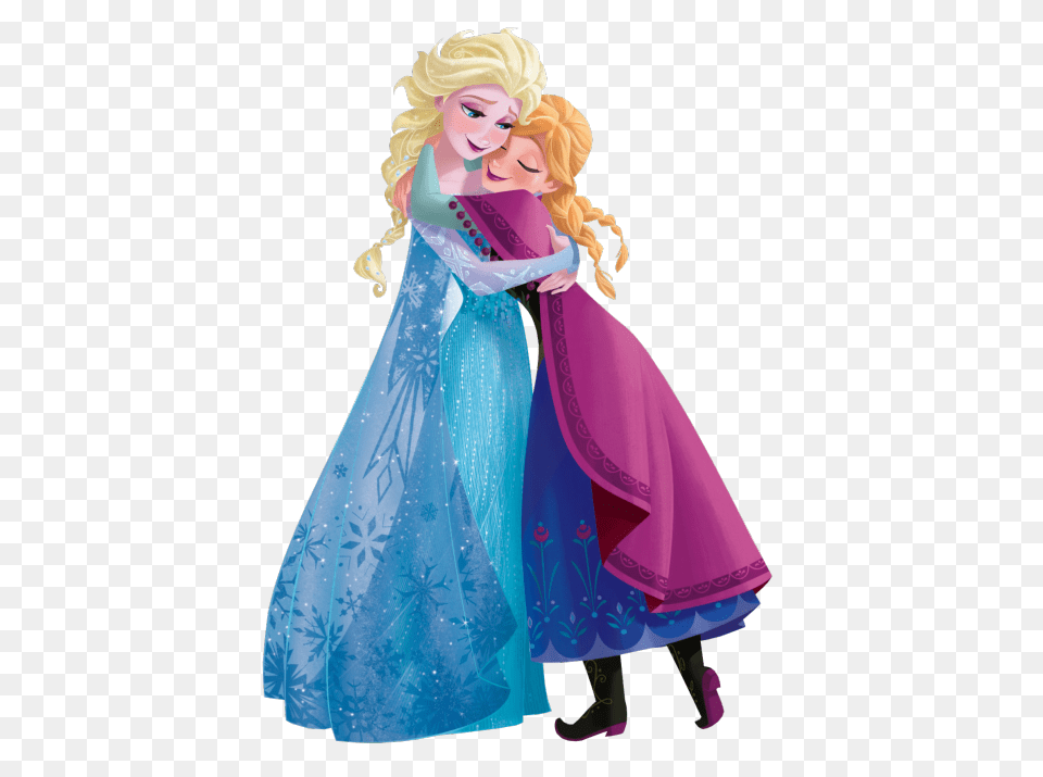 Frozen, Clothing, Dress, Person, Toy Png Image